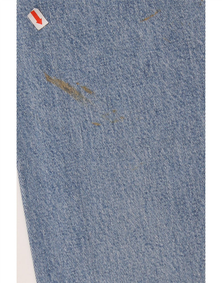 Мужские прямые джинсы LEVI'S 501 W33 L29 синие, хлопок