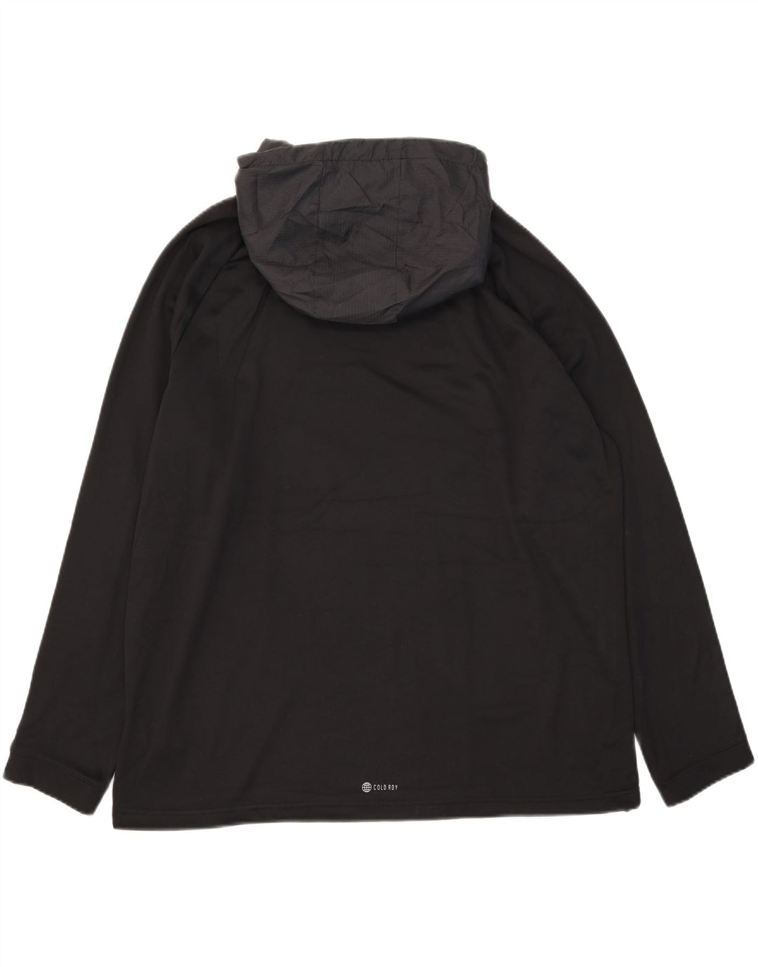 Мужской джемпер с капюшоном Adidas Aeroready 2XL, черный полиэстер