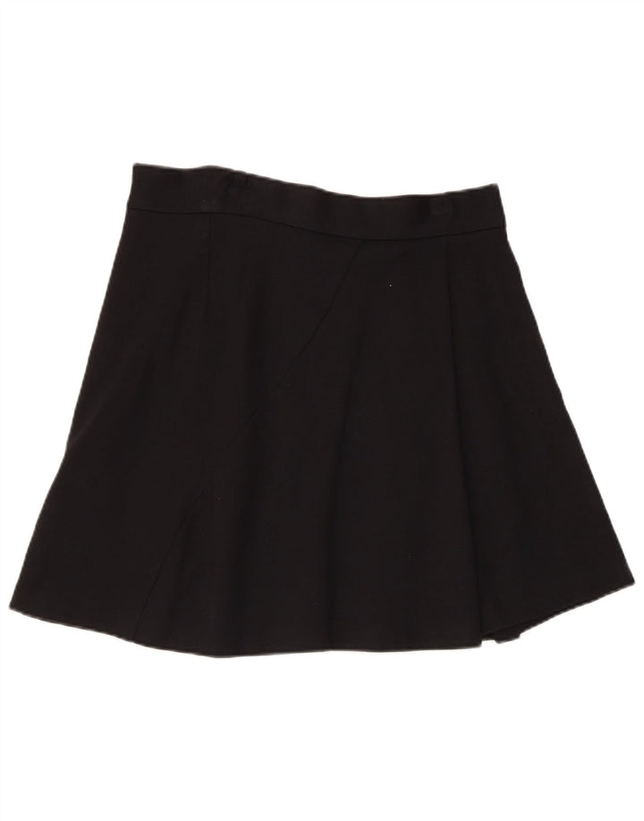 Женская мини-юбка Benetton W32, большая, черная