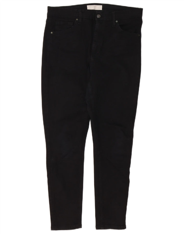 Женские джинсы скинни Topshop Jamie W32 L26, черный эластан