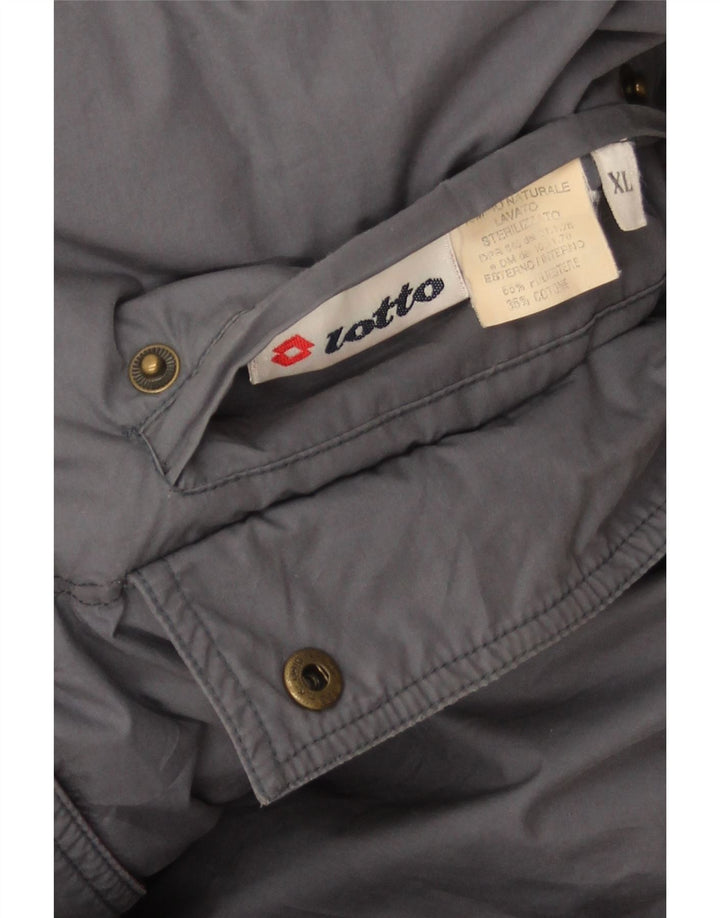 Lotto Мужская двусторонняя стеганая куртка UK 42 XL Серый Полиэстер