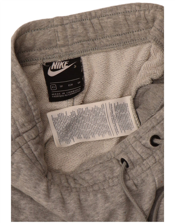 Мужские спортивные брюки NIKE, джоггеры XS, серый хлопок