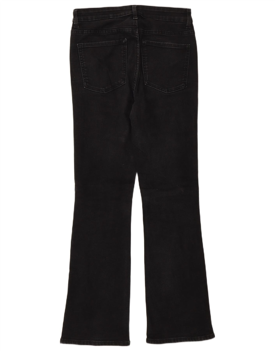 Женские расклешенные джинсы Marks & Spencer UK 10, маленькие, W26 L30, серый хлопок