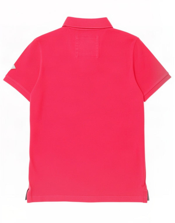 Мужская рубашка-поло Superdry 2XL, розовая, хлопок