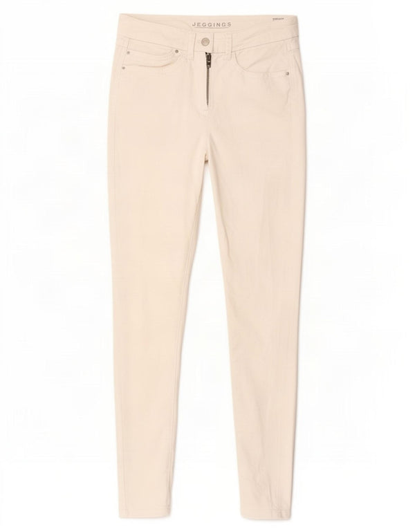 Женские джинсы джеггинсы Marks & Spencer UK 10, маленькие W28 L30, белый хлопок