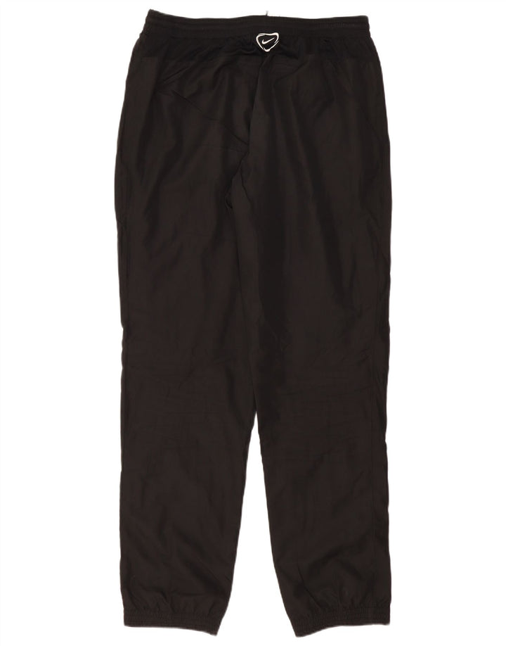 Мужские спортивные брюки Nike Dri Fit для бега, большие черные полиэстеровые брюки