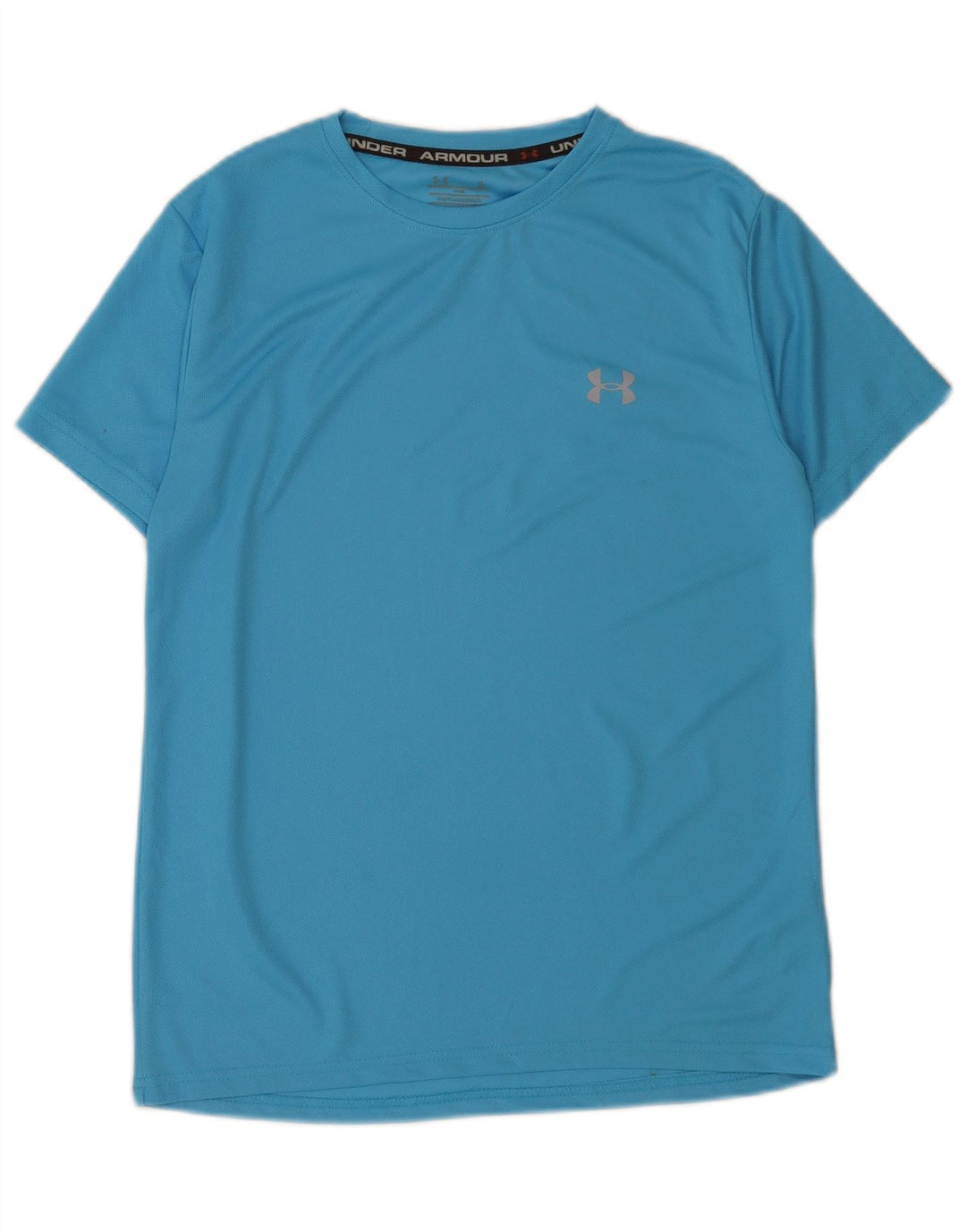 Мужская футболка Under Armour, маленький синий хлопок