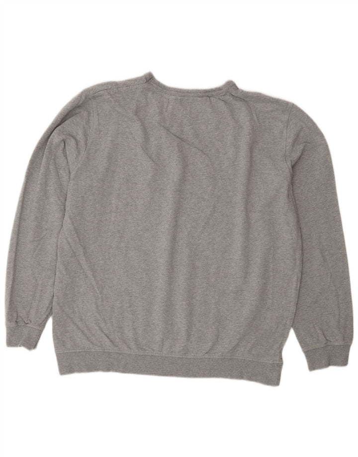 Мужской свитшот Wrangler стандартного кроя, XL, серый хлопок