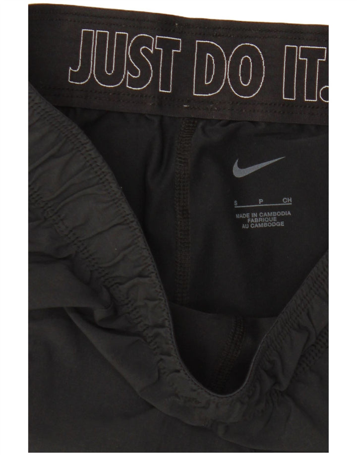 Женские спортивные шорты Nike UK 8, маленькие черные