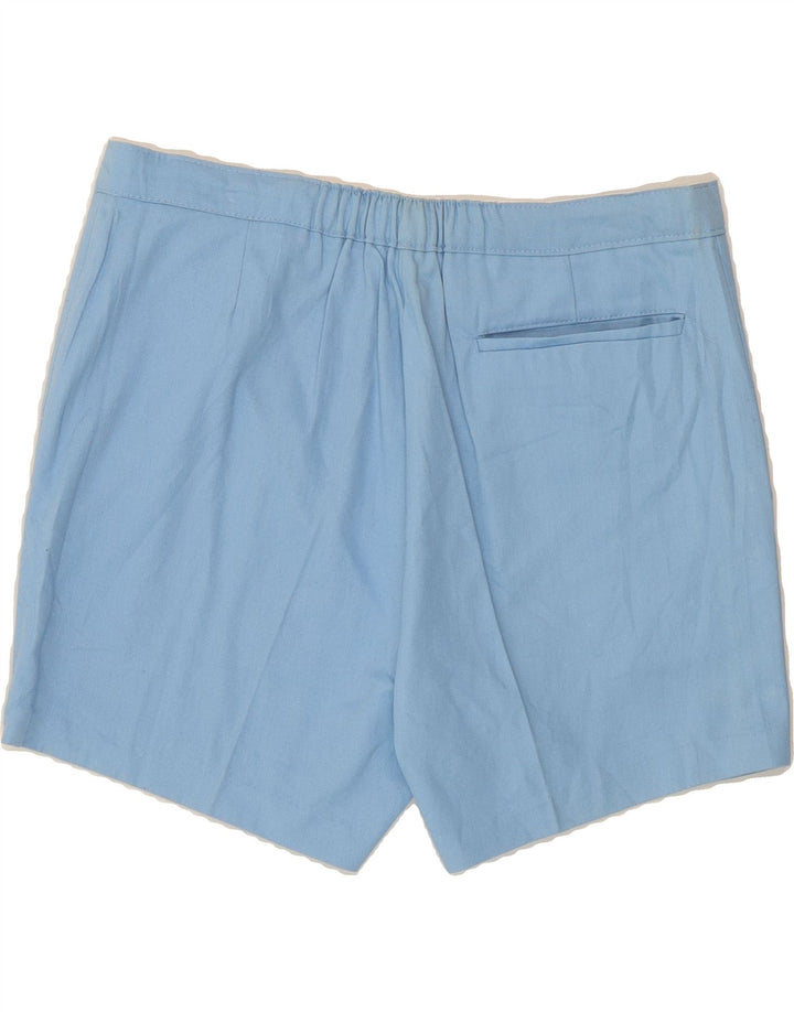 VINTAGE Mens Chino Shorts W34 Large  Blue Vintage Vintage and Second-Hand Vintage from Messina Hembry 