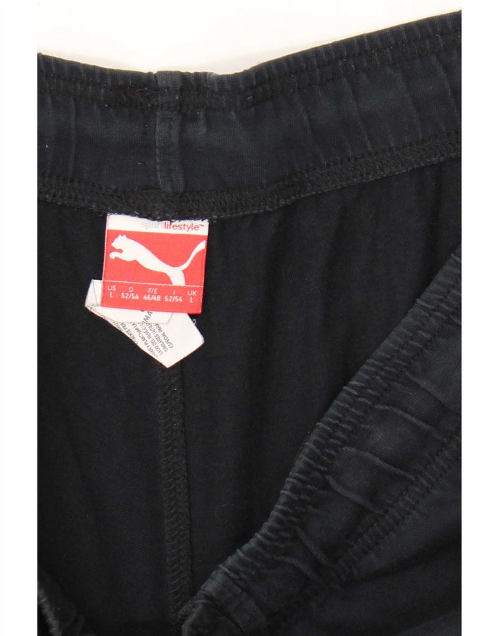 Мужские спортивные шорты Puma с рисунком, большие темно-синие, полиэстер