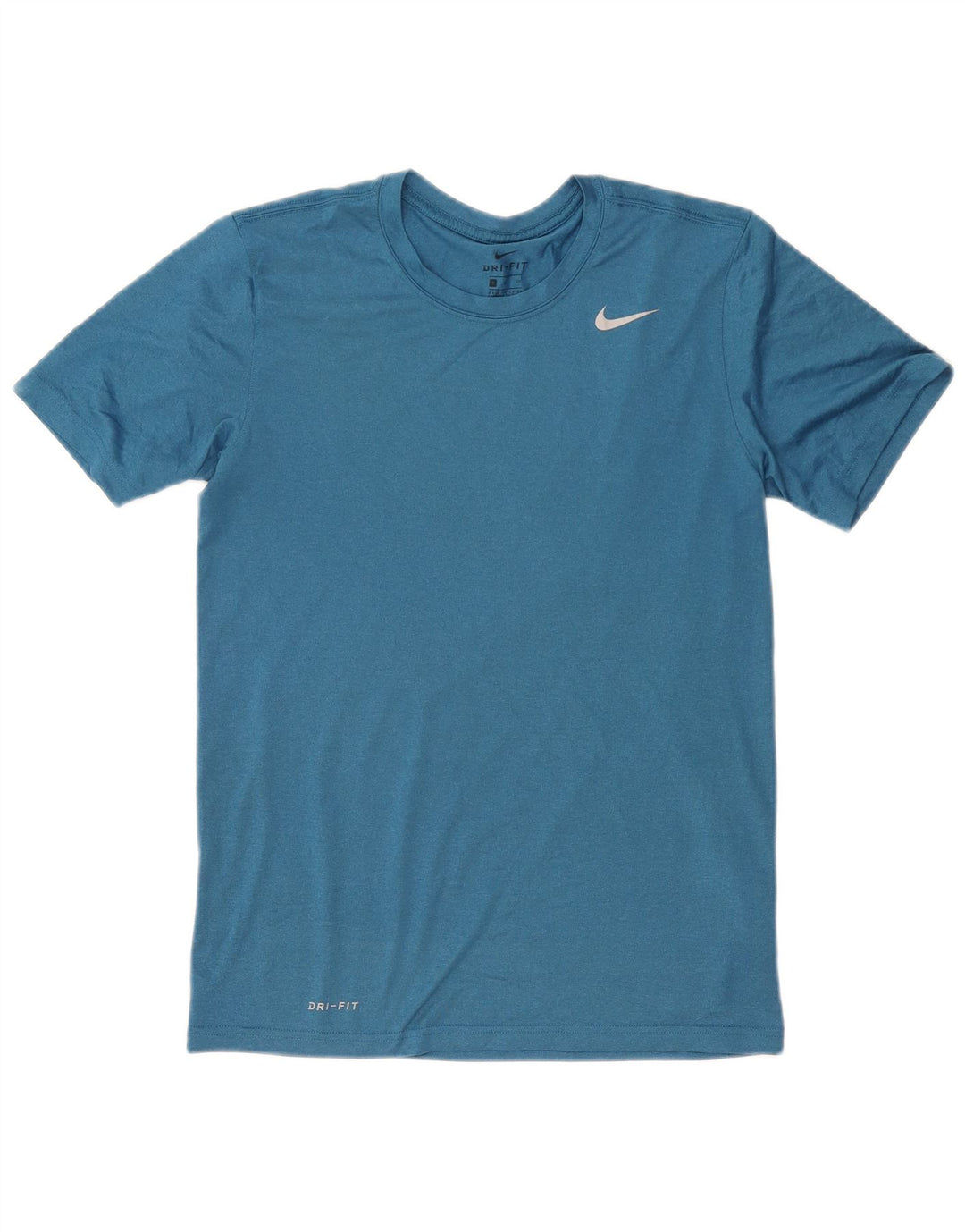 Мужская футболка Nike Dri Fit, маленький синий полиэстер