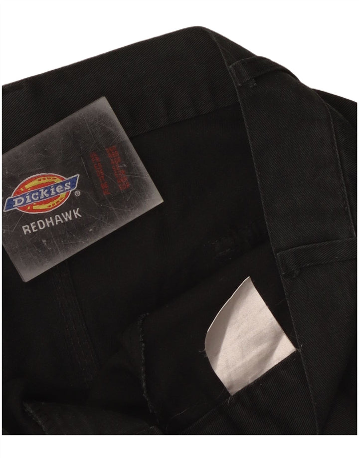Мужские прямые брюки-карго Dickies Redhawk W36 L30, черный полиэстер