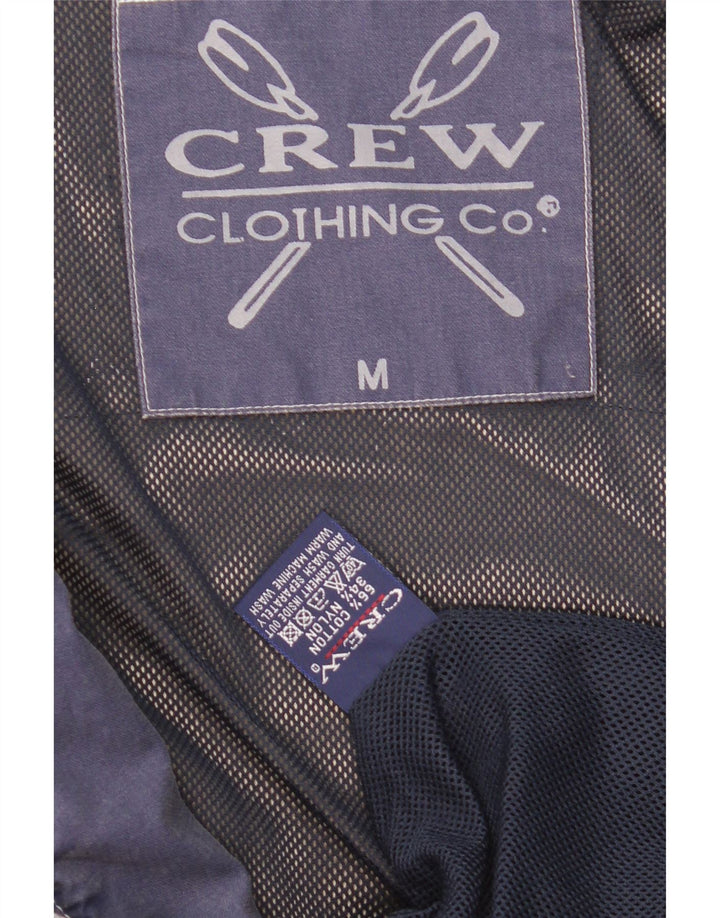 Мужская куртка-бомбер Crew Clothing UK 38, хлопок среднего синего цвета