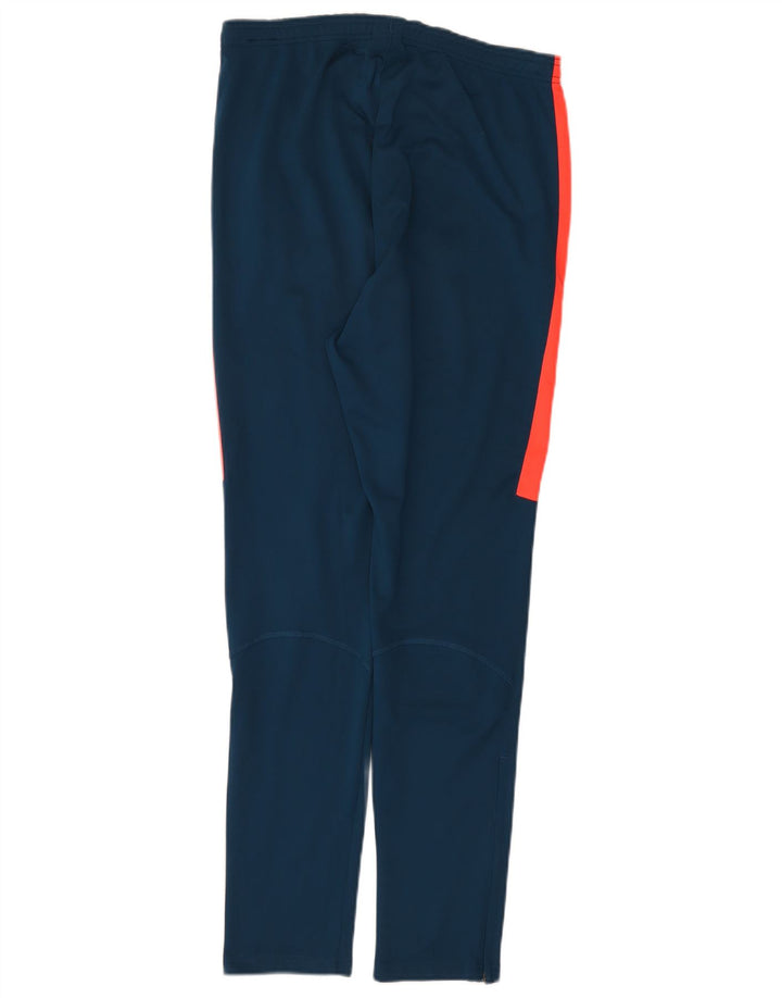 Мужские спортивные брюки NIKE Dri Fit, средний синий полиэстер с цветными блоками