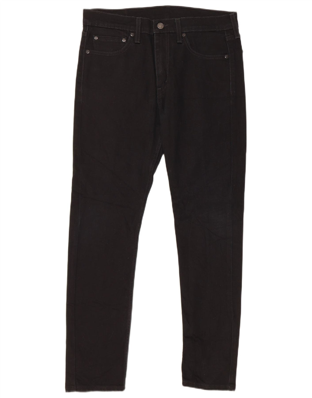 Женские узкие джинсы Levi's W32 L30, черный хлопок