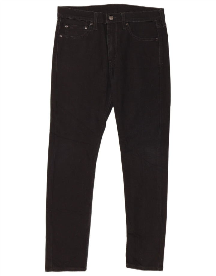 Женские узкие джинсы Levi's W32 L30, черный хлопок