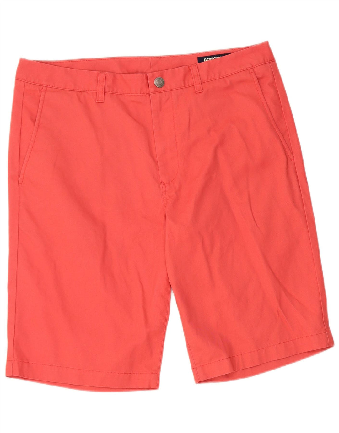Мужские шорты чинос BONOBOS W34, большие розовые, хлопок
