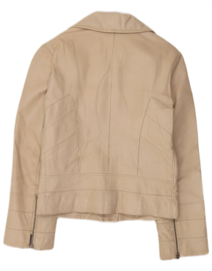 Куртка женская кожаная Conbipel IT 42 Medium Beige