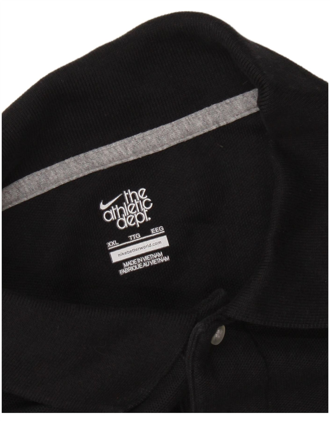 Мужская рубашка-поло Nike 2XL черная