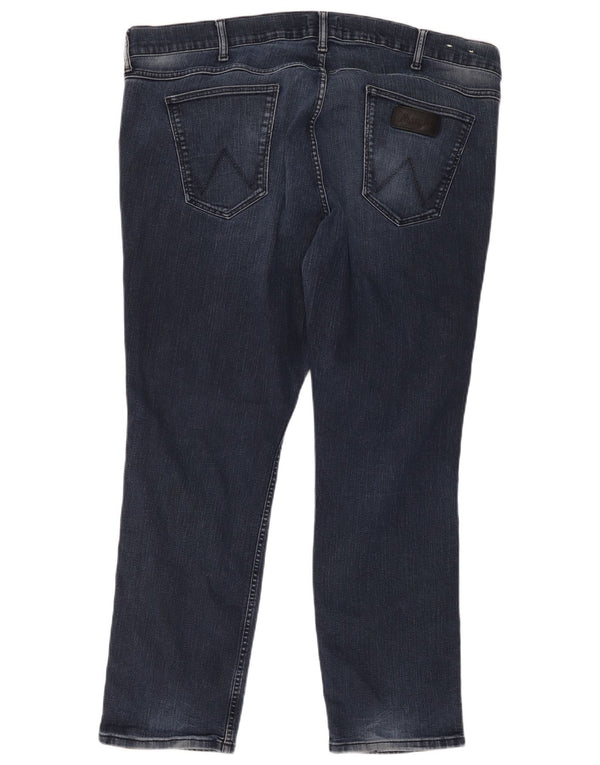 Мужские прямые джинсы Wrangler Greensboro W46 L34, темно-синий, хлопок