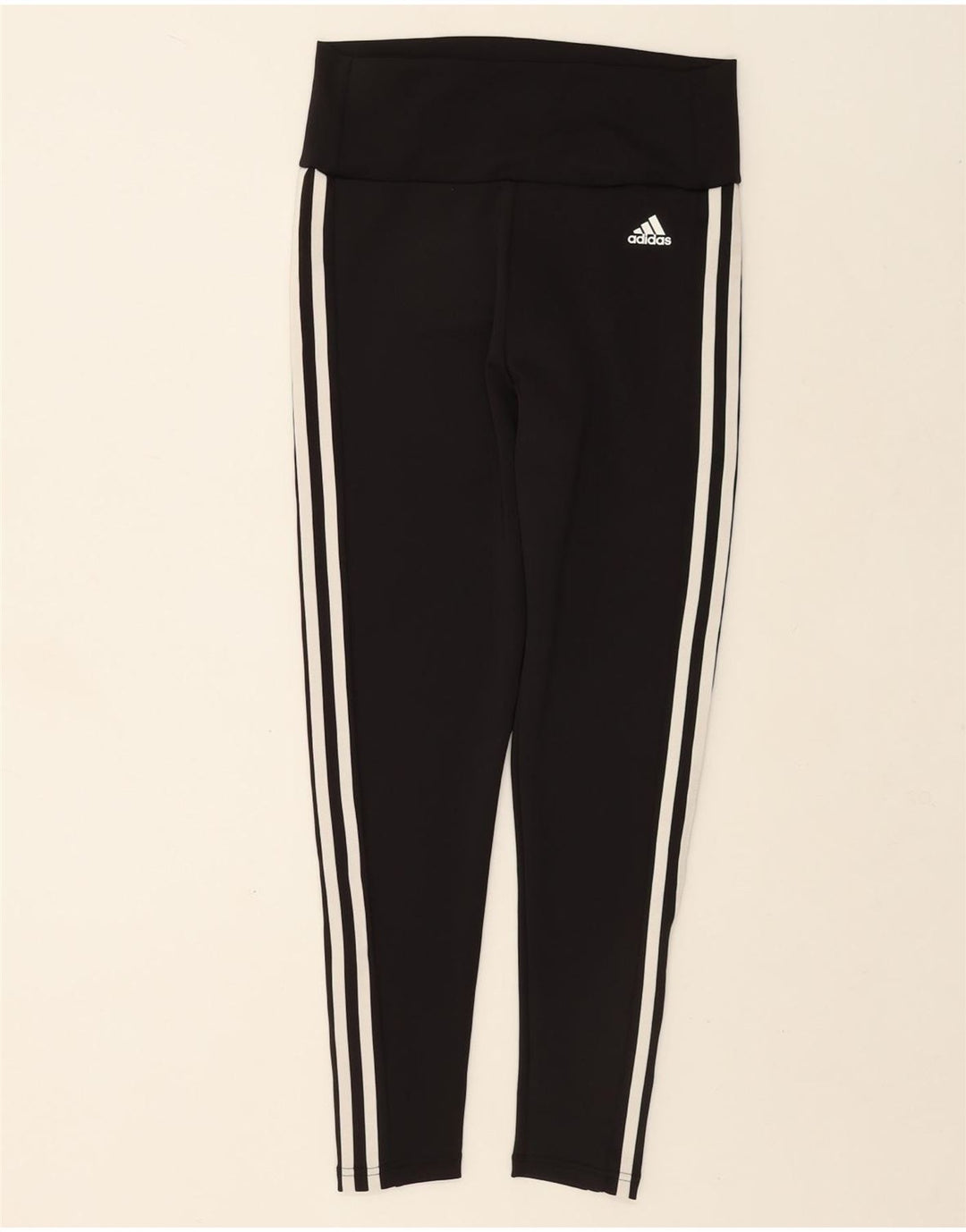 Женские леггинсы Adidas Aeroready UK 12/14, средний черный полиэстер