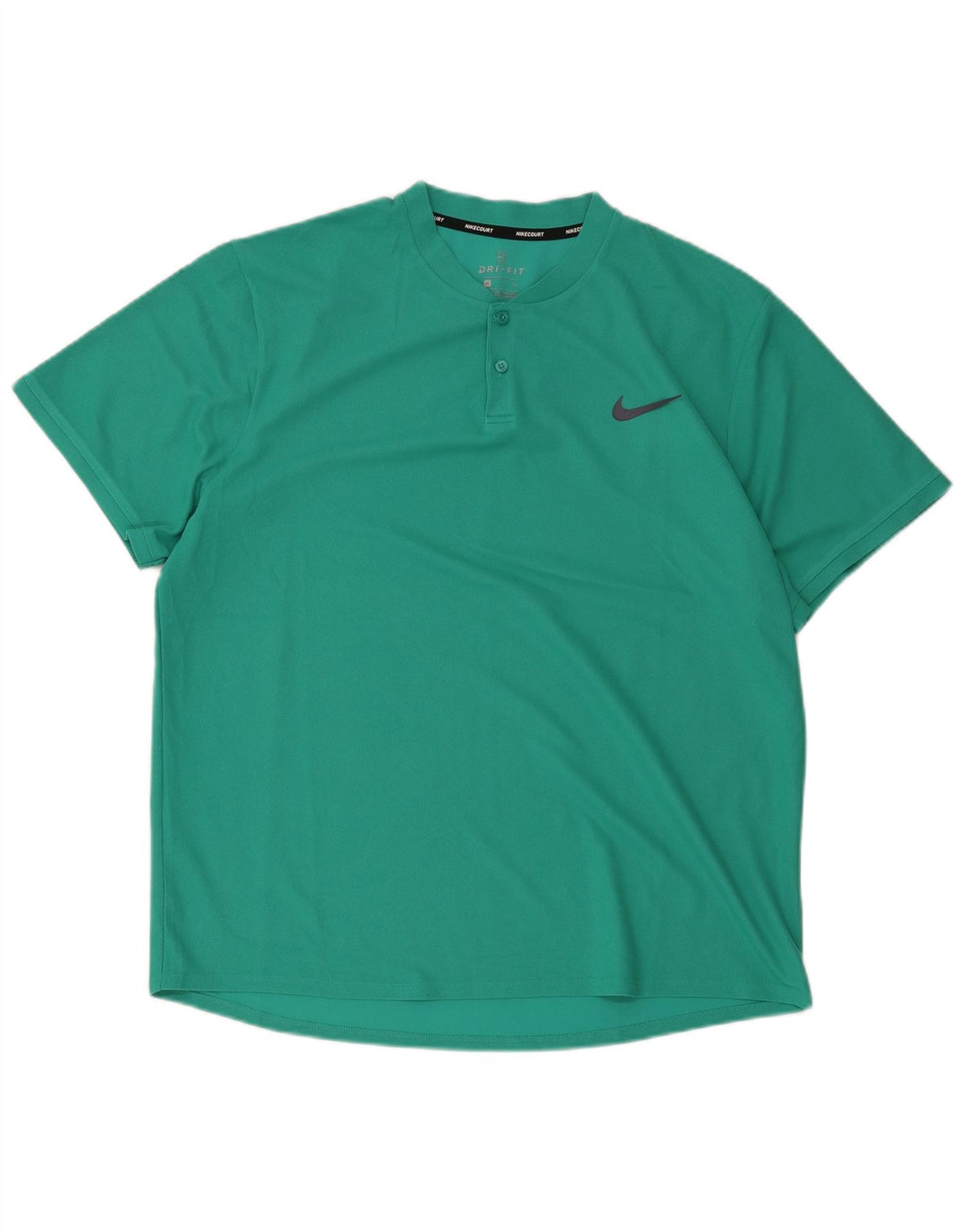 Мужская футболка Nike Dri Fit Top XL, зеленый полиэстер