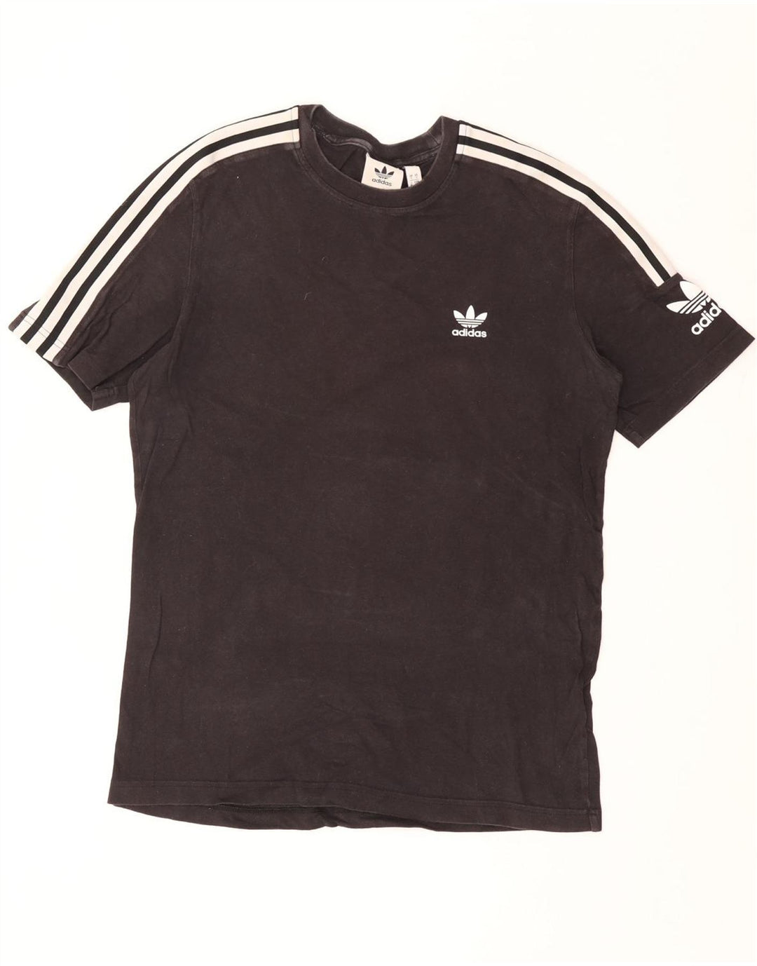 Мужская футболка ADIDAS, маленький черный хлопок