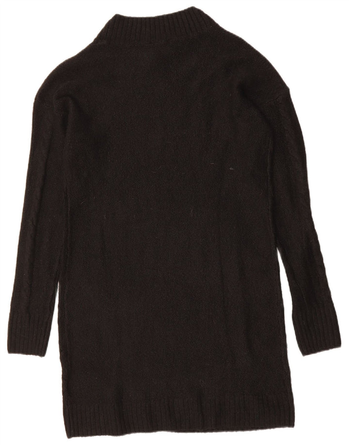 ESMARA Womens Long Sleeve Oversized Jumper Dress UK 10 Small Black