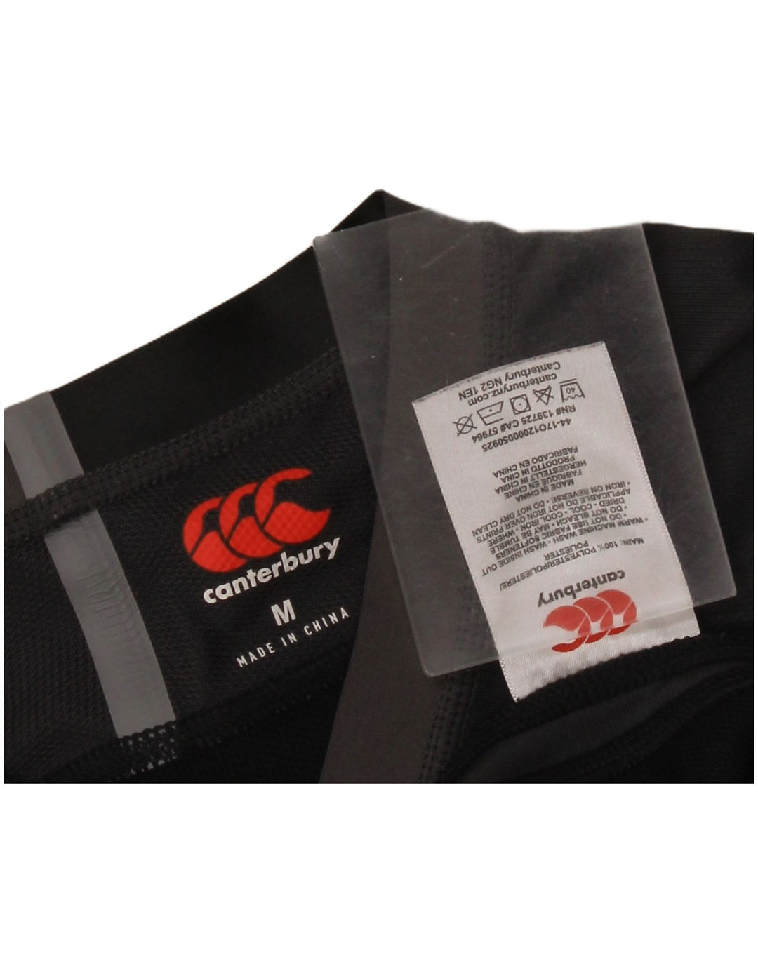 Мужская футболка Canterbury с графическим рисунком, средний черный, полиэстер с цветными блоками