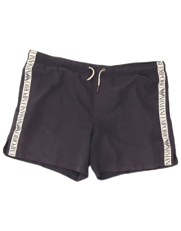 Мужские шорты для плавания Emporio Armani IT 48 Medium Navy Blue Colourblock