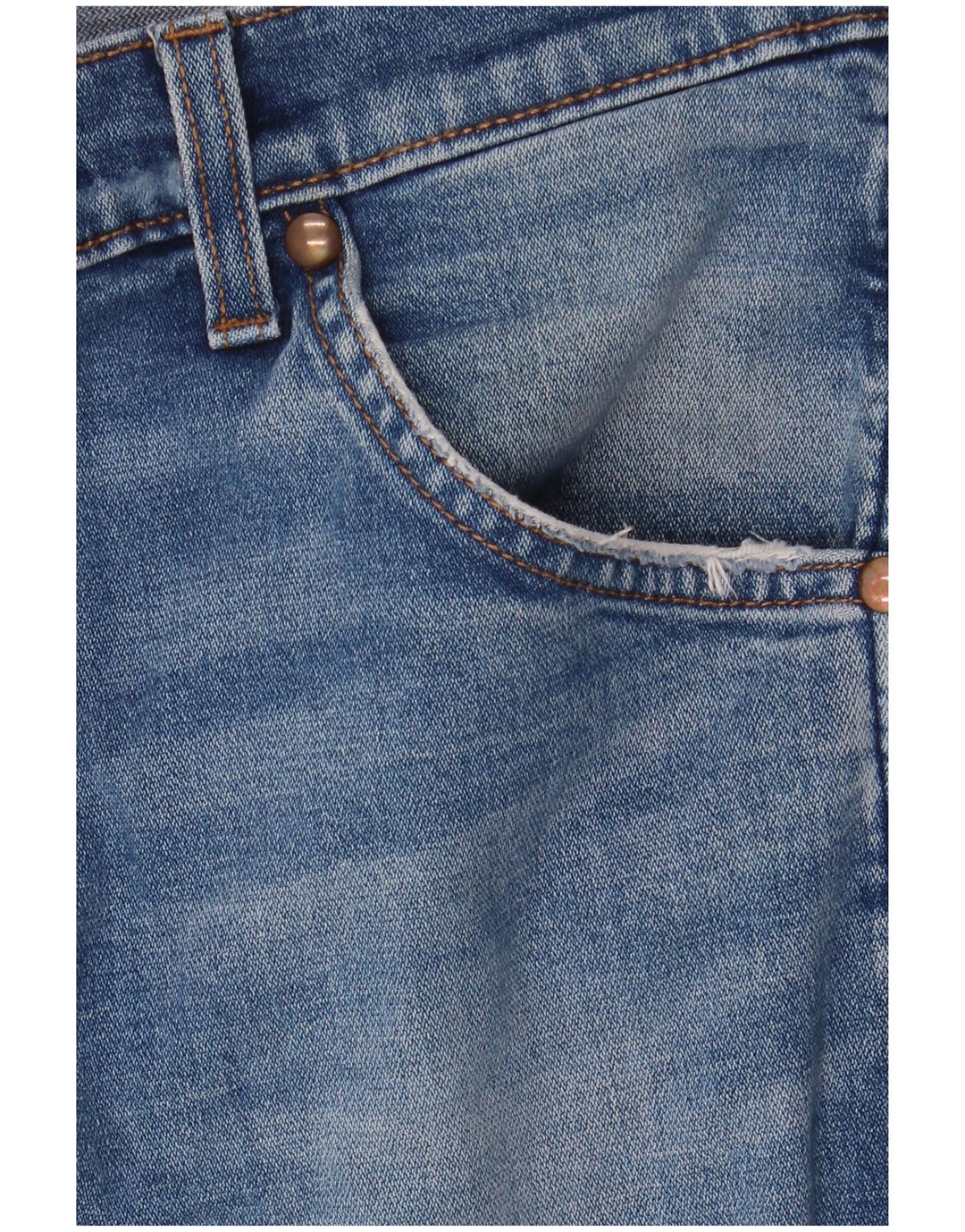 Мужские прямые джинсы Wrangler W33 L32, синий хлопок