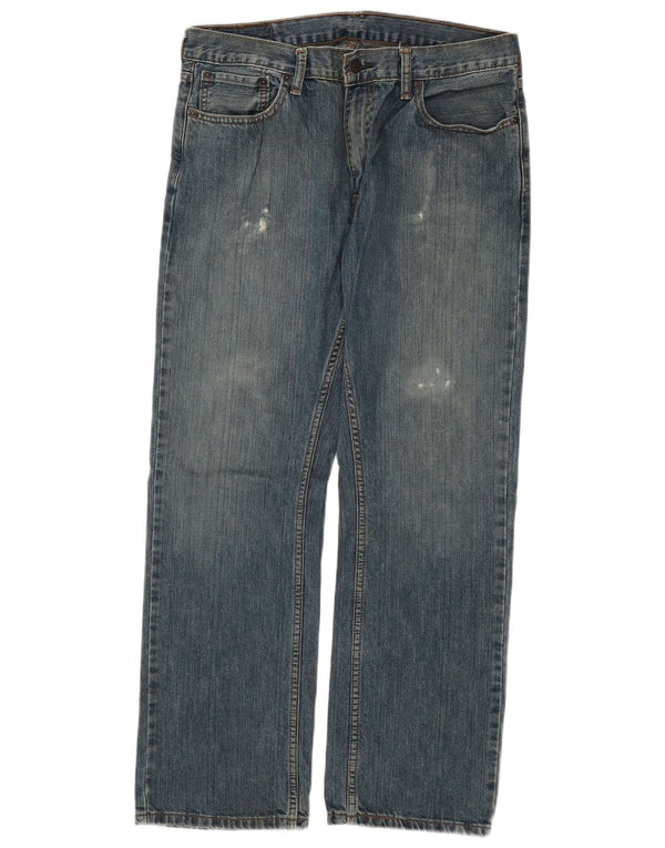 Мужские прямые джинсы LEVI'S 559 W33 L32 синие, хлопок