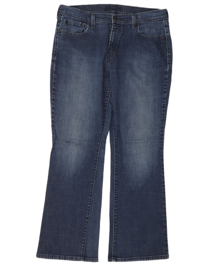 Женские джинсы LEVI'S Bootcut US 12, большие размеры W32 L29, синие, хлопок