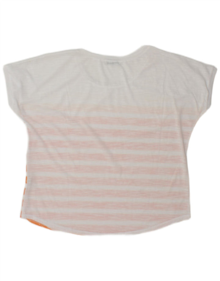 Guess Женская футболка Top UK 14 Medium Белая полоска