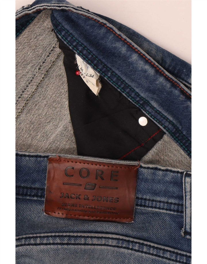 Мужские узкие джинсы Jack & Jones W44 L31 синие