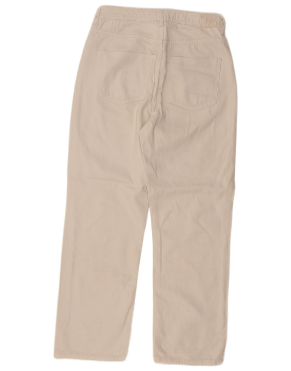 Женские прямые джинсы Zara EU 38, маленькие W28 L29, белые