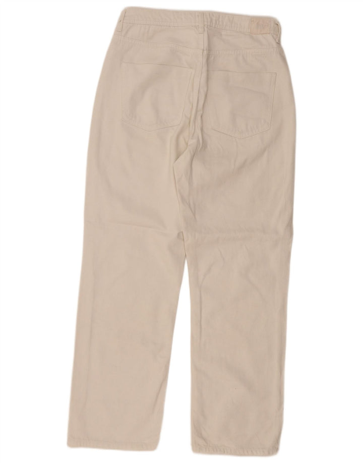 Женские прямые джинсы Zara EU 38, маленькие W28 L29, белые