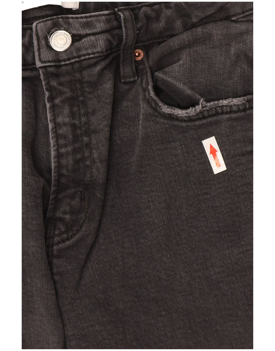 Женские прямые джинсы Zara EU 40 Medium W30 L26 Серый хлопок