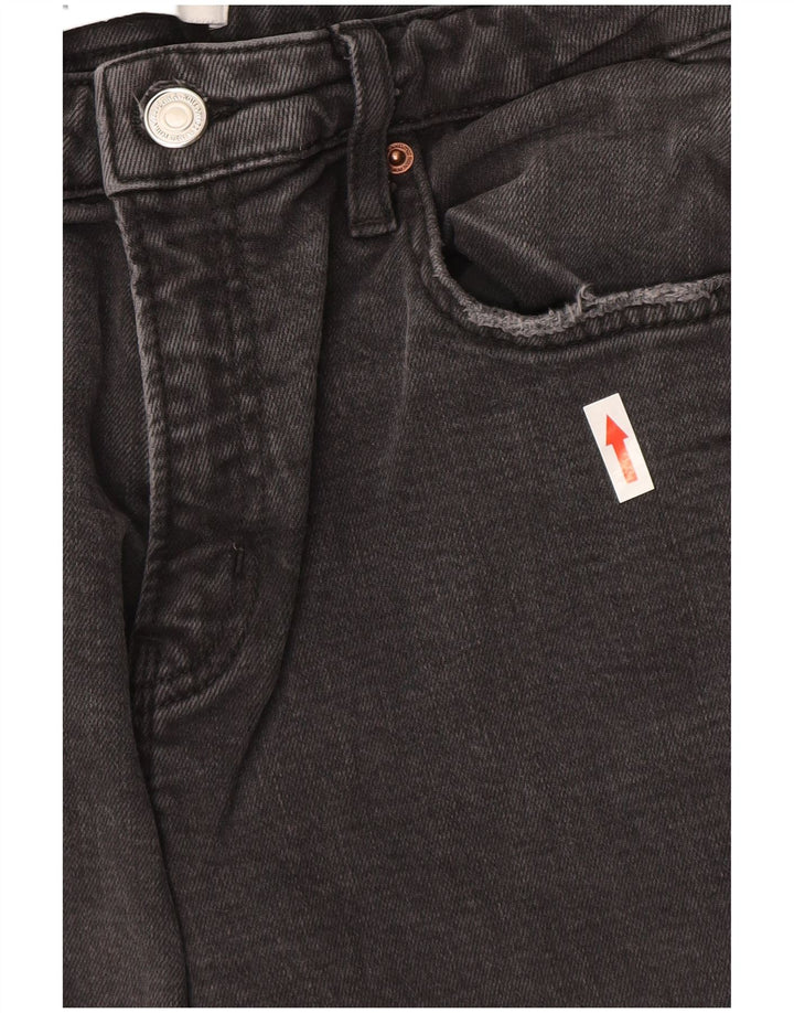 Женские прямые джинсы Zara EU 40 Medium W30 L26 Серый хлопок
