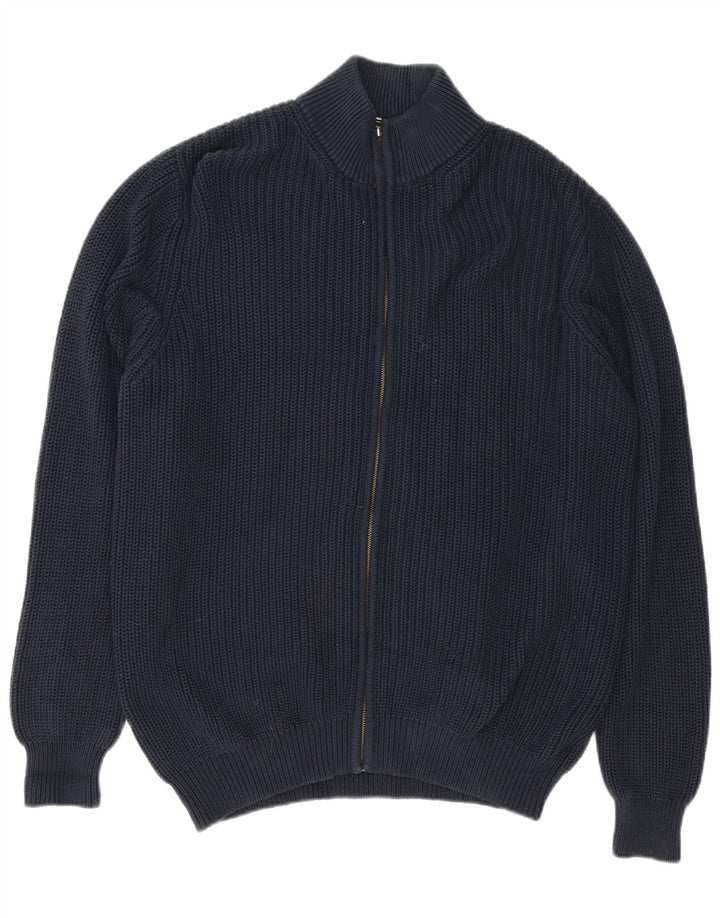 Мужской кардиган L.L.Bean, свитер XL, темно-синий, хлопок
