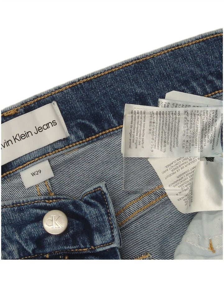 Мужские джинсовые шорты CALVIN KLEIN W29, маленькие синие, хлопок