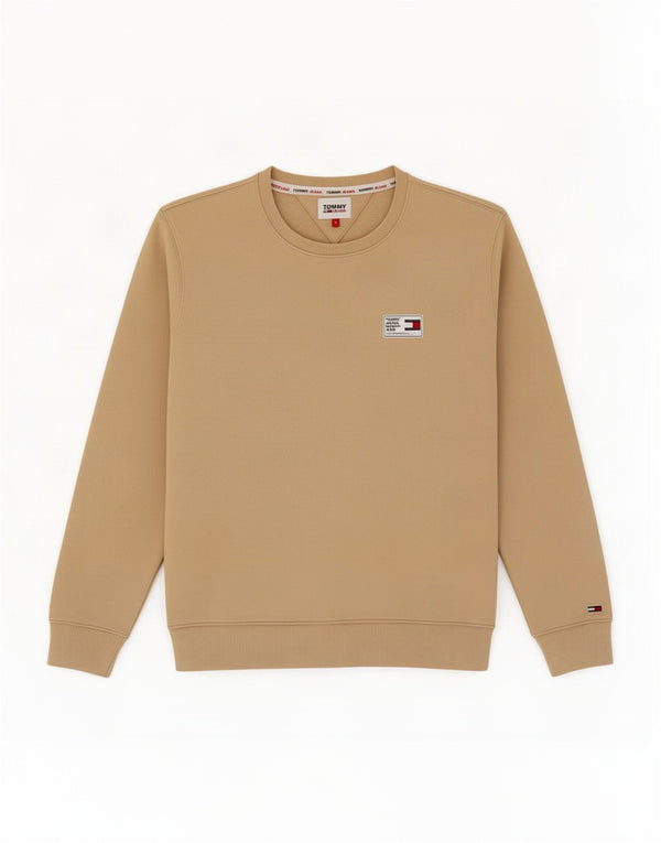 Мужской свитшот Tommy Hilfiger, маленький бежевый, хлопок