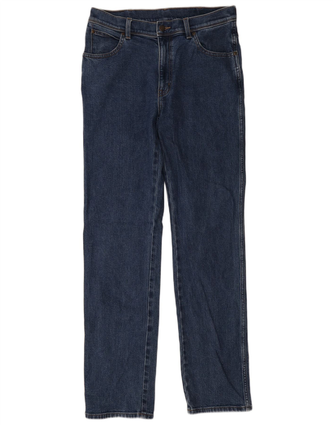Мужские прямые джинсы Wrangler W34 L34, синий хлопок