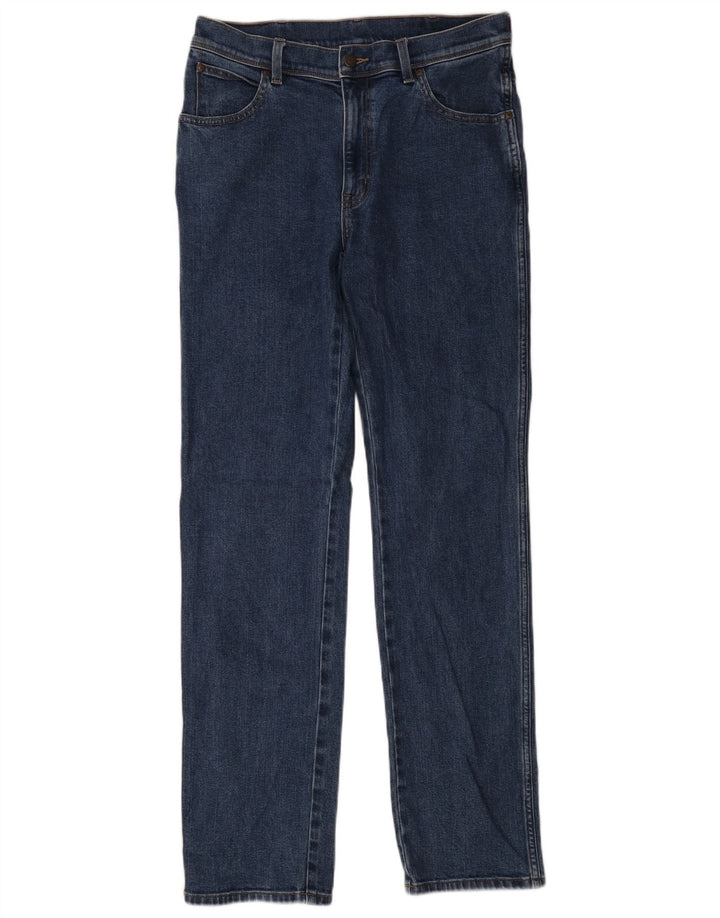 Мужские прямые джинсы Wrangler W34 L34, синий хлопок