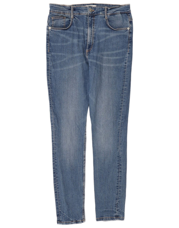 Женские джинсы скинни Zara EU 42, большие W32 L28, синие