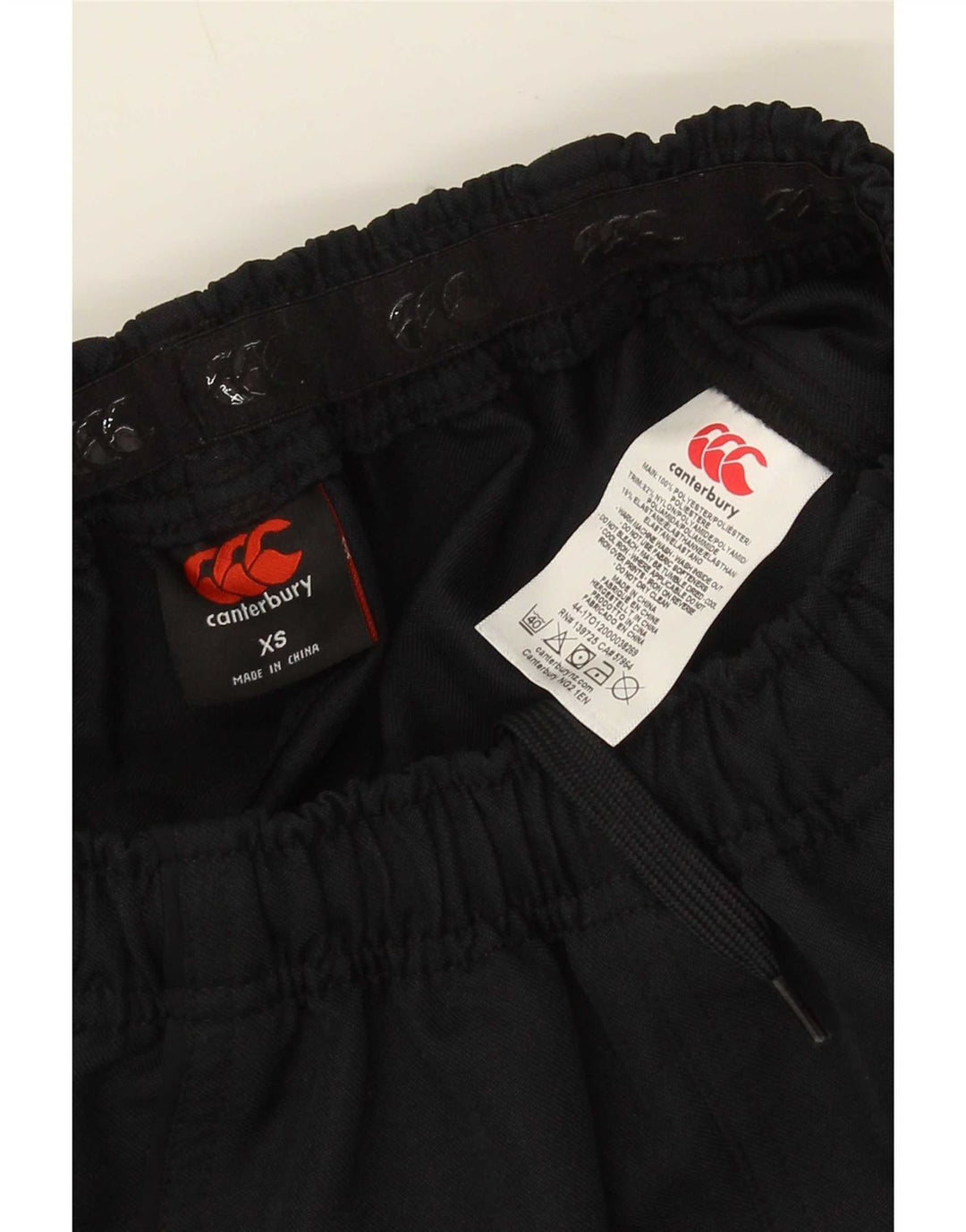 Мужские спортивные шорты Canterbury Compbell College XS, черный полиэстер