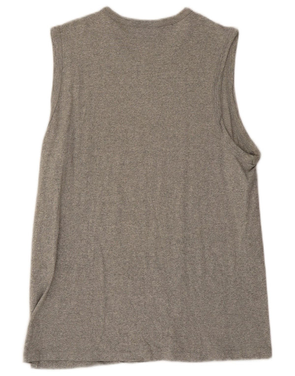 Мужской жилет CHAMPION большой серый в крапинку