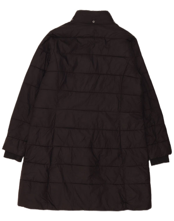Женское стеганое пальто Barbour UK 16, большое черное