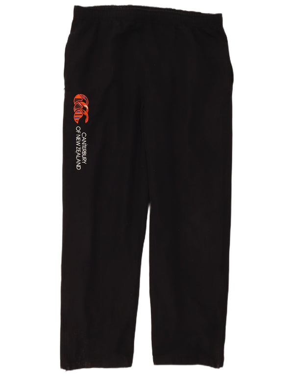 Canterbury Mens Graphic Tracksuit Trousers Medium Black